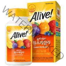 얼라이브 원스데일리 멀티비타민, 60정, 1개