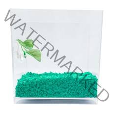 아쿠아테라 뉴탱크 베타어항 + 컬러스톤 500g + 베타침대, 플로워링 옥색