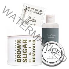 일레븐어클락 브라운 슈가 헤어리무버 제모제 + 포포크림 퍼팩트 패키지, 1세트, 120g