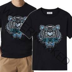 겐조 20FW 타이거 티셔츠 5TS020 남성 반팔티 블랙