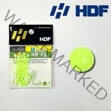 해동조구사 HDF 하드 야광구슬 HA-658 갈치낚시 갈치채비, 8호