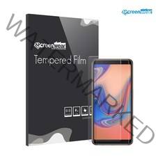 1+1 갤럭시 A7 2018(SM-A750N) 강화유리 평면 액정보호필름, 강화유리 평면형(2매)