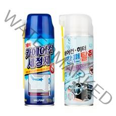벨파인 거품식 카에어컨 세정제 300ml + 에어컨 히터 간편탈취제 300ml 세트, 1세트