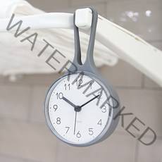 무아스 루프 욕실 방수시계, 그레이