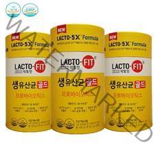 Lacto-5X 락토핏 생유산균 골드 2g 50포 3통 프로바이오틱스, 상세페이지 참조, 상세페이지 참조