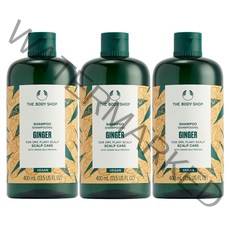 [더바디샵][2+1] 대용량 진저 샴푸 기획 세트 (샴푸 400ML X 3), 단일속성