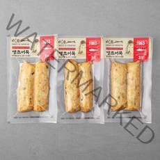고래사어묵 땡초어묵, 130g, 3봉
