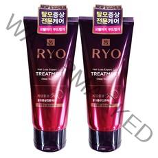 려 자양윤모 9EX 모발영양 탈모 트리트먼트, 330ml, 2개