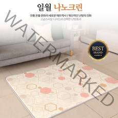 23년형 절전형 일월 전기매트 순면매트 초특가, 일월 나노크린 전기매트 싱글