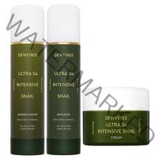 듀이트리 울트라 S4 인텐시브 스네일 크림 80ml + 워터 150ml + 에멀전 150ml 세트, 1세트