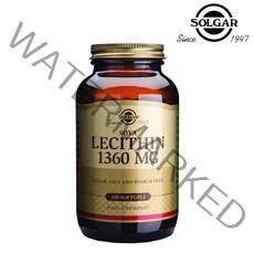 Solgar 레시틴 1360mg 소프트젤, 100개입, 100개입