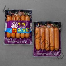 목우촌 주부9단 통그릴 프랑크, 290g, 2개