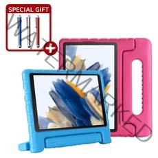 갤럭시탭A8 10.5 2022 에바폼 케이스 SM-X200 X200N X205 X205N 삼성 Lite, 에바폼케이스(파랑)+터치펜