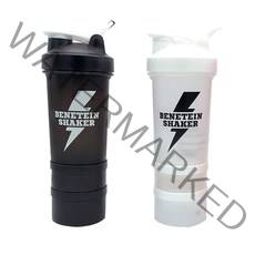 베네틴 쉐이커 2종 x 600ml, 블랙, 화이트