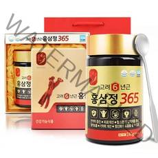 고려 6년근 홍삼정 진액 2p 진세노사이드 설날 추석 선물, 240gx2병x1세트