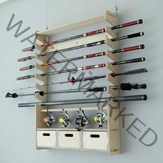 QZS485096lu77로드거치대 낚시대진열장 낚시대거치대 빅상품lu, 본상품, 낚시대거치대 로드거치대 서랍형