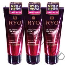 려 자양윤모 9EX 모발영양 탈모 트리트먼트, 330ml, 3개