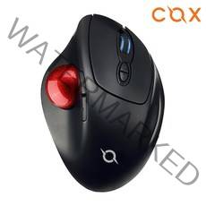 COX CTM100 어고노믹 무선 트랙볼 마우스