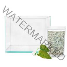 아쿠아테라 미니 전면 곡어항 5mm + 베타침대 + 바닥재 1kg 세트 TS5T-18, 옥자갈