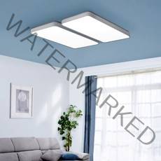 홈플래닛 플리커프리 LED 듀얼 스위치 천장등 120W 삼성 칩셋, 화이트 주광색