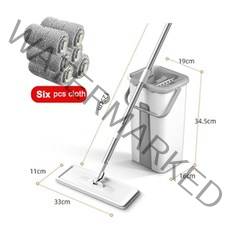 물걸레 청소기 아쿠아 홈쇼핑 유선 무선 스팀 mop magic floor squeeze squeeze mop with 버킷 플랫 버킷 회전 mop for wash floor 홈, 양동이 걸레 6천
