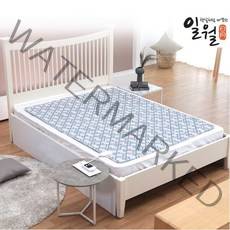 23년형 절전형 일월 전기매트 순면매트 초특가, 일월 체크그레이 전기매트 싱글