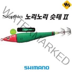 싹쓰리낚시 시마노 세피아 노리노리슷테2 한치슷테, 15호 56g, 003 레드옐로우
