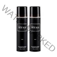 박명수 흑채 헤어리치 스프레이 120g 박명수 흑채 스프레이 흑채~, 2개, 흑색