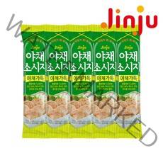 진주 야채소시지 200g X 5개, 어묵스프(6g), 1개