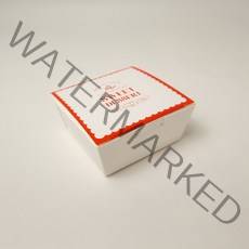 스윗앤스윗. 쁘띠 디저트 상자 레드(67x67x35) 6cm 미니타르트 포장가능