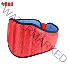 스쿼트머신 햄스트링 백익스텐션 브이스쿼트 핵스쿼트 역도 스쿼트 훈련 요추 지지 밴드 스포츠 벨트 피, 02 Red_02 L