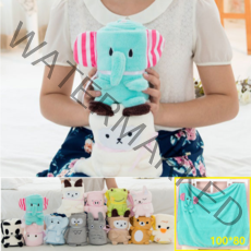 [나인쇼핑] 캐릭터 담요/동물담요 애니멀담요 캠핑담요 극세사 담요 블링켓 무릎담요 단체선물 판촉물 선물