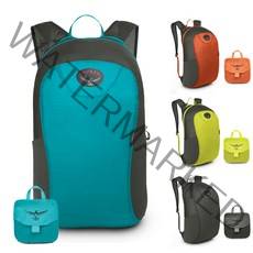 오스프리 UL 스터프 팩 18L 등산 배낭 18리터 경량 OP50ABZ019 틸 그레이, POPPY ORANGE