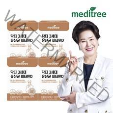 메디트리 10억 닥터 3세대 유산균 비타민D 신바이오틱스 모유 김치 유산균 먹이 프리바이오틱스, 30포, 4개