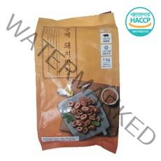 달구지막창 훈제 돼지막창, 1kg, 1팩