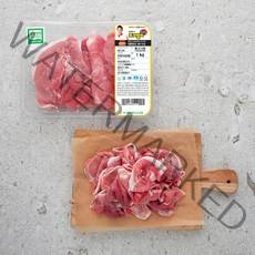 포크밸리 한돈 무항생제 인증 뒷다리살 불고기용 (냉장), 1kg, 1팩