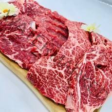 한우1등급 다모임3번세트 1kg (꽃등심 채끝살 삼각살 새우살 살치살) 구이용 고급 특수부위 구성세트