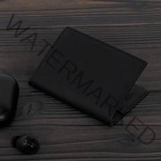 찰튼지갑 르노삼성 QM6 키홀더 가죽 스마트 키케이스, 찰튼지갑 SM-03-네이비 -각인함[무료]