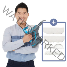 비쎌 슬림 스팀청소기 PLUS 패키지, 01.그레이블루+8P