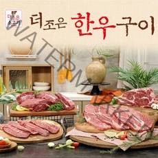더조은 한우구이세트 200gX7팩(한우등심 5팩+한우부채 2팩), 단일옵션