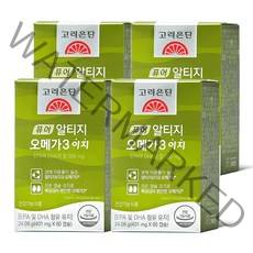 고려은단 퓨어 알티지 rTG 오메가3 60캡슐X2개 (4개월분) / 이지 식물성캡슐 60캡슐 X 4개 (4개월분), 퓨어 알티지 오메가3 60캡슐x2개, 쇼핑백 X