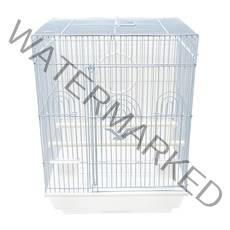 로라펫 소형 그네 새장, 화이트, 1개