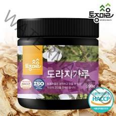 [토종마을]HACCP인증 국산 도라지가루 200g, 단품