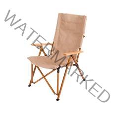 성신 캠핑 롱 릴렉스체어 각도조절 우드 감성 접이식 캠핑의자 야외 경량체어 캠핑용 낚시의자 휴대용의자, 베이지