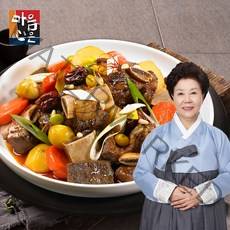 [마음심은] 요리연구가 배윤자 푸짐한 소갈비찜 800g x 3팩(+소문난 갈비탕 500g, 상세 설명 참조