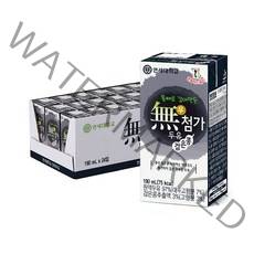 연세두유 통째로 갈아만든 무첨가 검은콩 두유, 190ml, 24개
