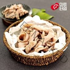 미트타임 국내산 돼지 삶은 곱창 손질 소창 300g, 5팩