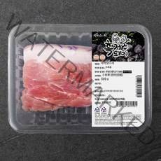 파머스팩 제주 흑돼지 미박뒷다리 수육용 (냉장), 500g, 1개
