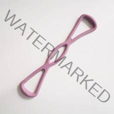 데일리엄 튜빙밴드 스트레칭 고무 근력어깨운동 스포츠 요가 필라테스 저항 근력 홈트탄성밴드, 타로퍼플