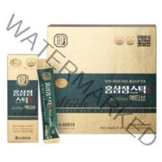 한삼인 홍삼정스틱 액티브 10mL x 30포 1세트, 4개